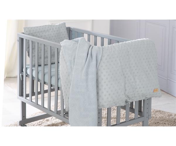 Roba Kids Set posteljine sa ogradicom Lil Planet, Plavi