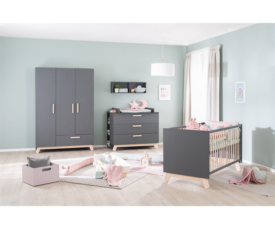 Roba Kids Drveni kombinovani krevetac Jara 70x140 cm